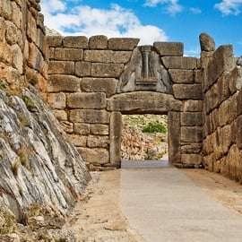 Atenas: Viagem de 1 dia pelos destaques do Peloponeso e guia de áudio V.R.