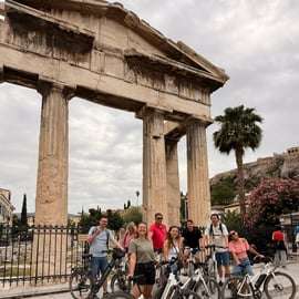 Atenas histórica: tour en bicicleta eléctrica para grupos pequeños