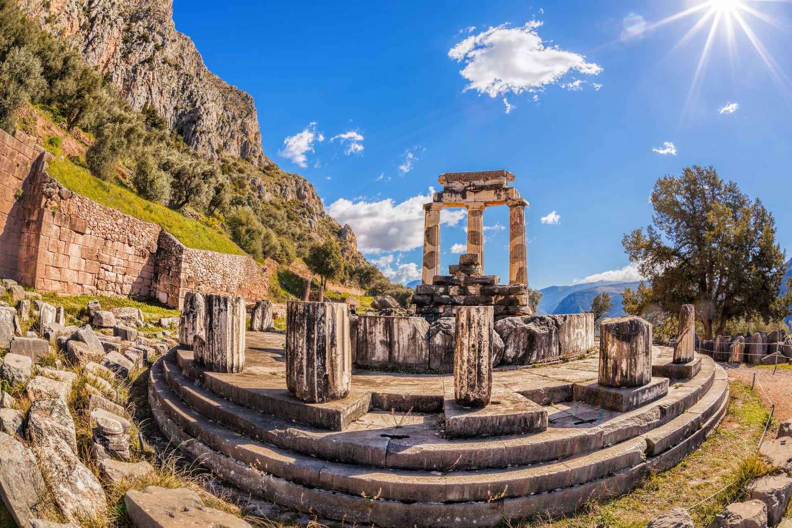 Desde Atenas: Delfos Día Completo V.R. Visita con Audioguía