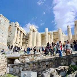 Atenas: Visita guiada em pequenos grupos à Acrópole e ao Pártenon