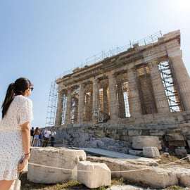 Atenas: Ingresso para a Acrópole e visitas auto-guiadas opcionais de áudio