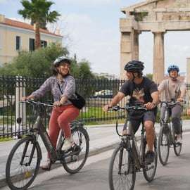 Atenas: City tour dos destaques da cidade em bicicleta