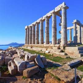 De Atenas: Visita guiada ao Templo de Poseidon e ao Cabo Sounion