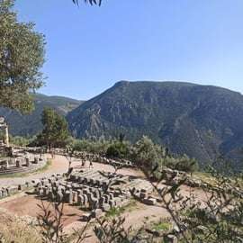 De Atenas: Viagem de 1 dia a Delfos com audioguia multilíngue