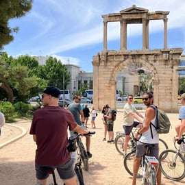 Atenas histórica: tour en bicicleta eléctrica para grupos pequeños