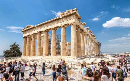 Atenas: Ingresso para a Acrópole com guia opcional de áudio ou ao vivo