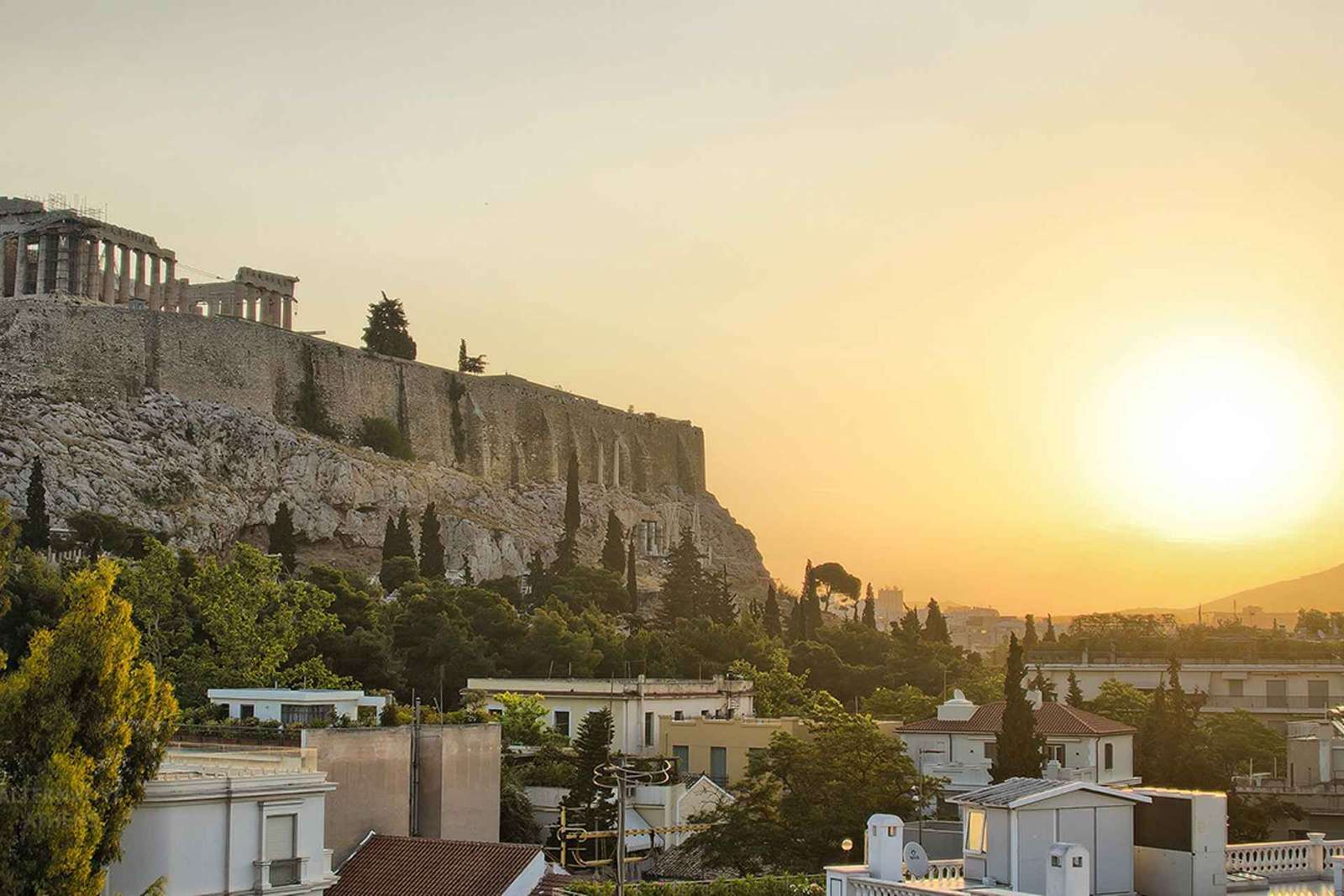 Atenas: Acrópole: Tour guiado à tarde para vencer as multidões
