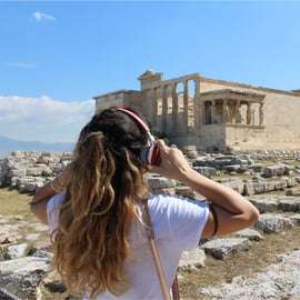 Atenas: Acrópole e Museu da Acrópole: ingresso com guia de áudio