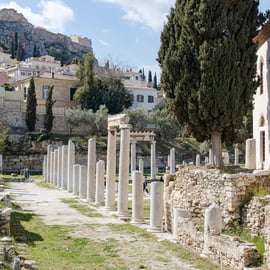 Atenas: visita guiada privada à antiga Ágora de Atenas