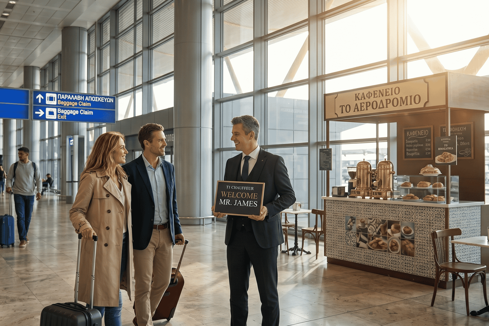 Traslado privado: do aeroporto ATH para a cidade de Atenas