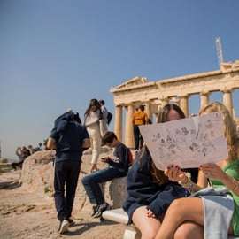 Atenas: Acrópole: Tour guiado à tarde para vencer as multidões