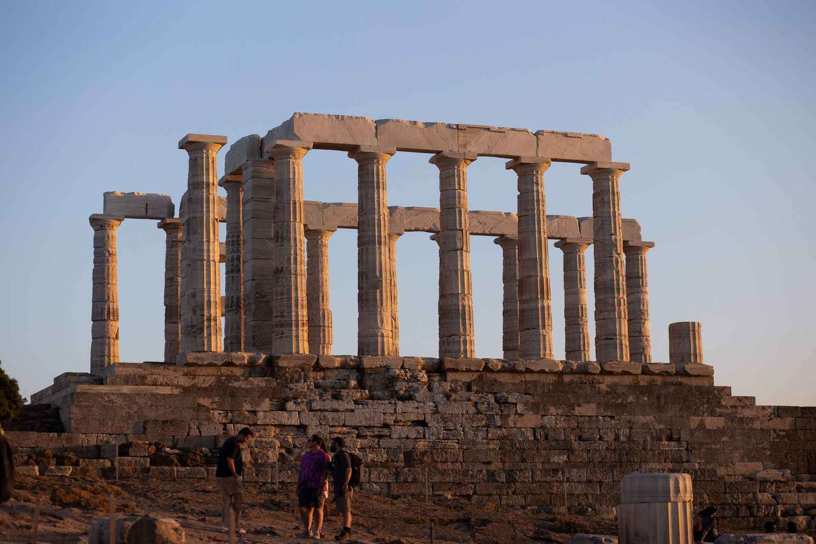 Atenas: Passeio ao pôr do sol no Cabo Sounion e no Templo de Poseidon