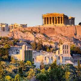 Excursão de meio dia a Atenas: Acrópole, Partenon e todos os principais pontos turísticos