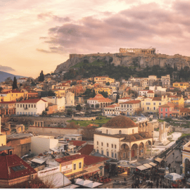Atenas: Excursão a Pé Guiada com Vistas da Acrópole