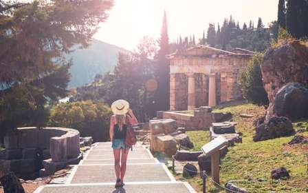 Viagem de 1 dia para pequenos grupos a Delfos, a partir de Atenas