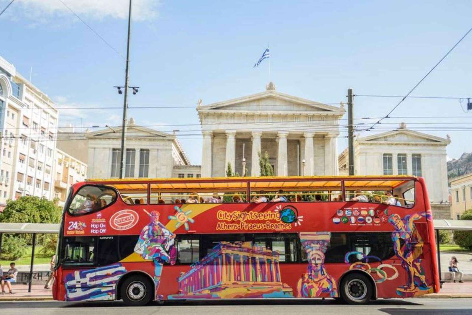 Atenas: City Sightseeing Hop-On Hop-Off Bus Tour