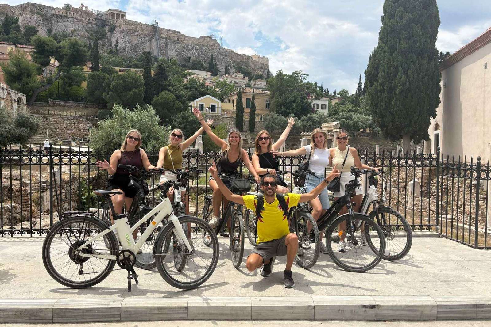 Atenas histórica: tour en bicicleta eléctrica para grupos pequeños
