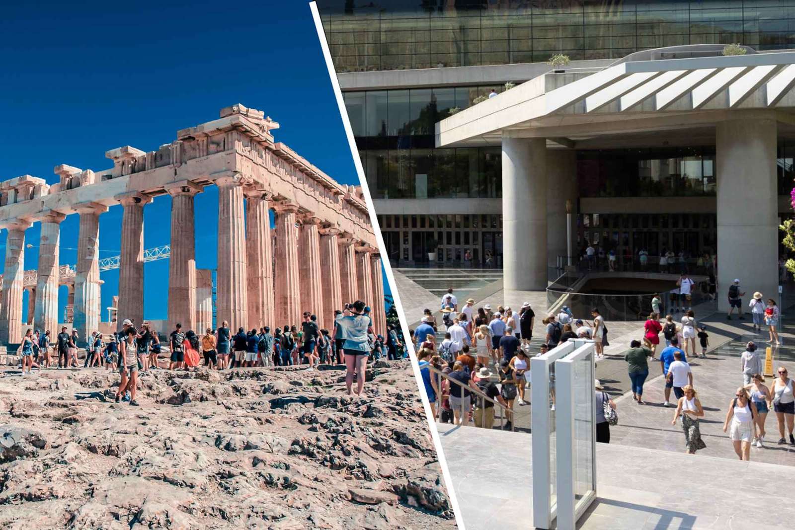 Atenas: Acrópolis y Museo de la Acrópolis con SG Audio opcional