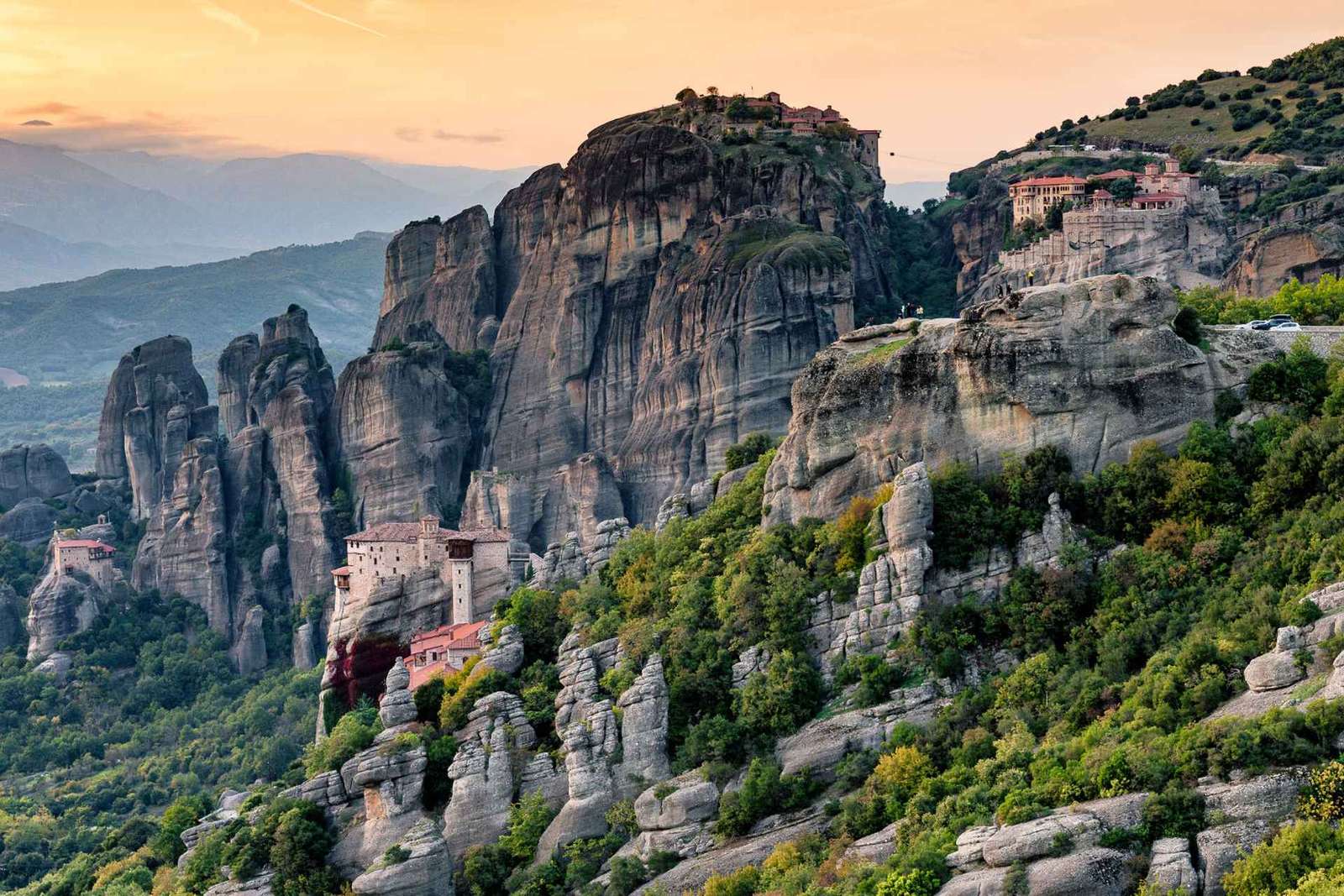 Atenas: Viagem de 1 dia a Meteora com visitas guiadas e hotel