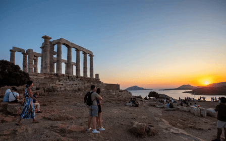 De Atenas: Passeio ao pôr do sol no Cabo Sounion