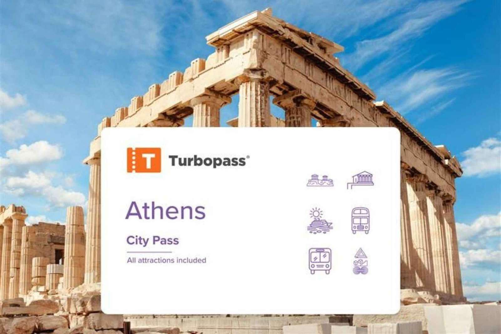 Atenas: Passe da Cidade com Acrópole, Museus, HoHo e Transporte