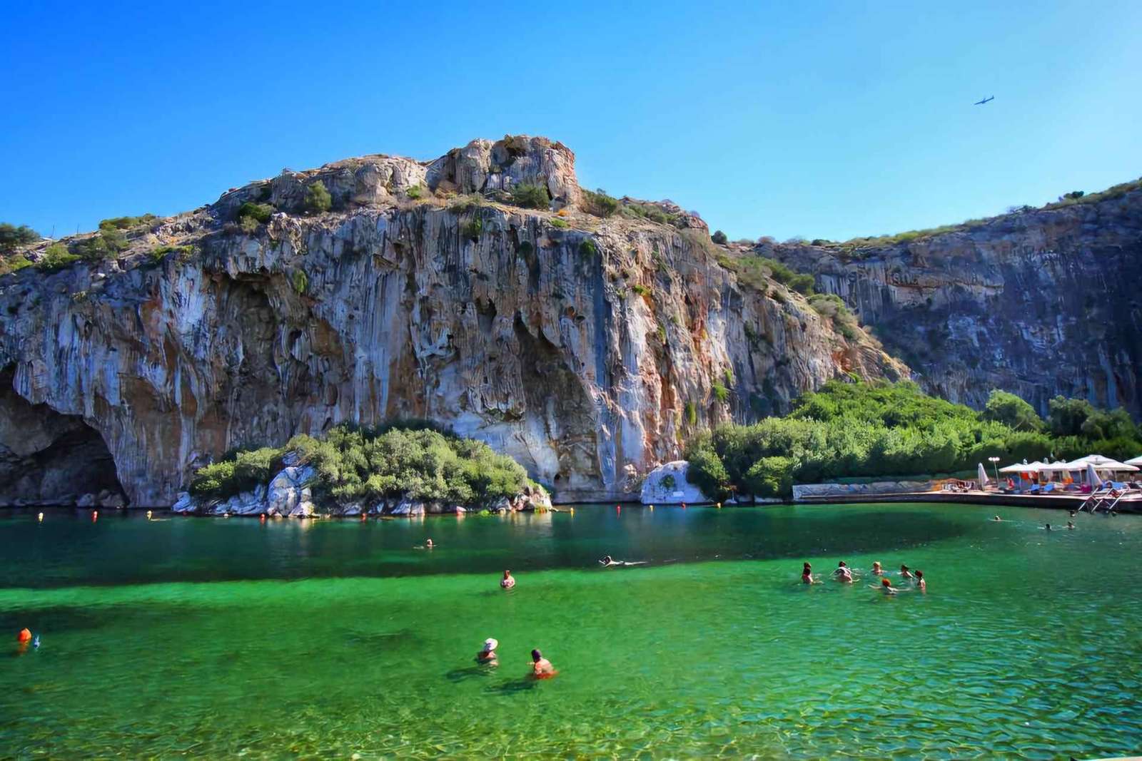 Desde Atenas: Balneario del Lago Vouliagmeni y Excursión al Templo de Poseidón