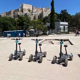 Excursão de scooter elétrico ATV pela Atenas Antiga