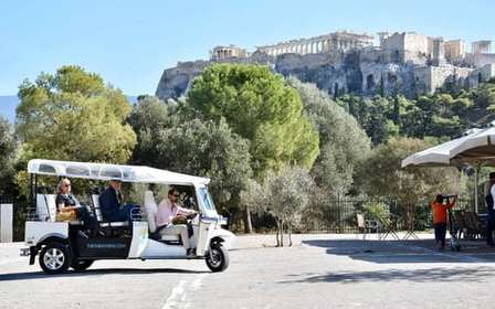 Atenas: City tour particular de 3 horas num Tuk Tuk amigo do ambiente