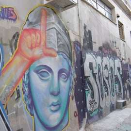 Atenas: excursão a pé pela arte de rua
