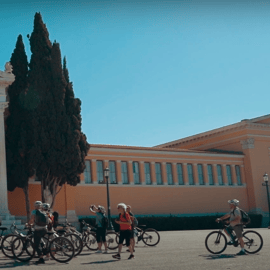 Atenas: passeio de bicicleta pelo centro histórico de Atenas