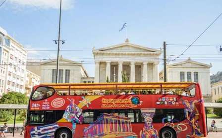 Atenas: City Sightseeing Hop-On Hop-Off Bus Tour