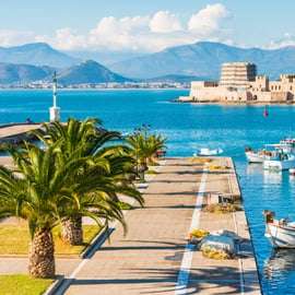 Atenas: Viagem de 1 dia pelos destaques do Peloponeso e guia de áudio V.R.