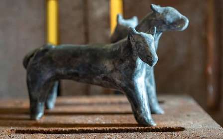 Atenas: Esculpa uma criatura mítica da mitologia grega