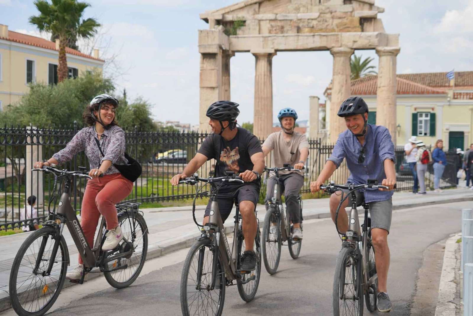 Atenas: City tour dos destaques da cidade em bicicleta
