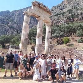 De Atenas: Viagem de 1 dia a Delfos com audioguia multilíngue